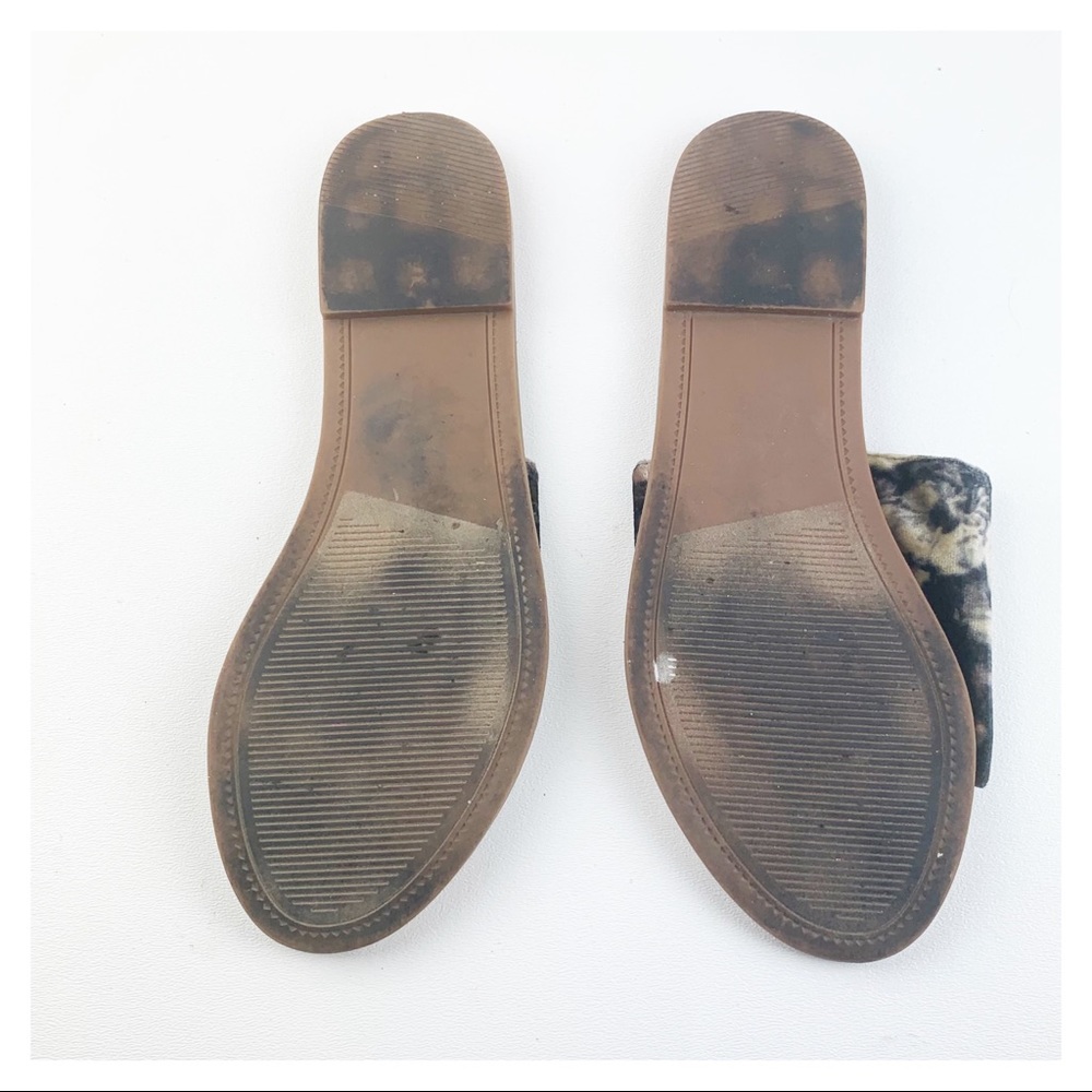 Steve Madden Mishelle Floral Velvet Sandals Size 7.5 - Picture 4 of 6